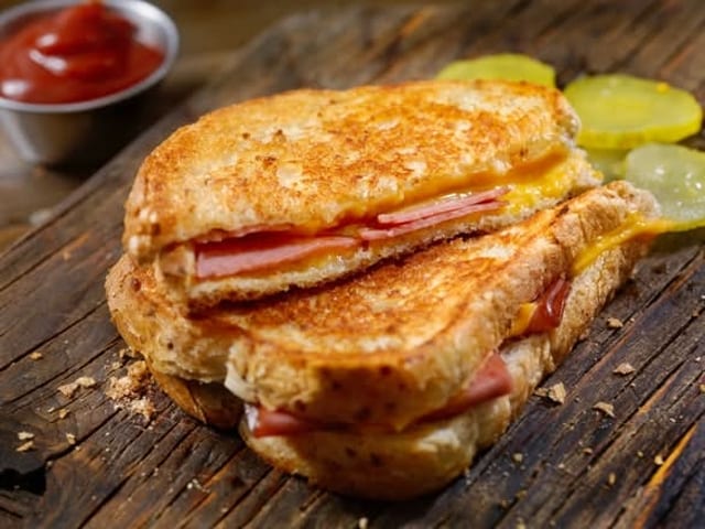 Ham and Cheese Sandwich.