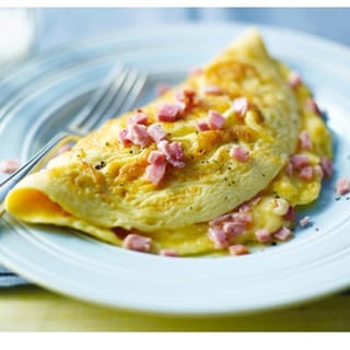 Ham Omelette Sandwich